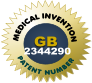 MEDICAL INVENTION PATENT NUMBER GB  2344290