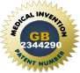 MEDICAL INVENTION PATENT NUMBER GB  2344290