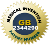 MEDICAL INVENTION PATENT NUMBER GB  2344290